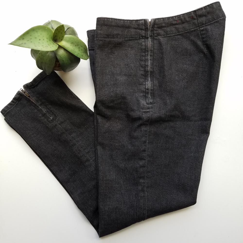 Talbots Classic Skinny Side Zip Skinny Ankle Pant